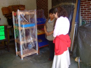 Nicole Praying With Maria
