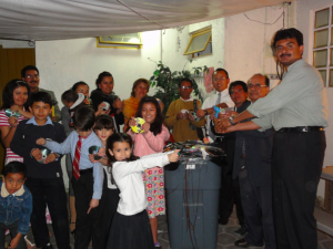 Bon-Fire In Our Church And Destroying CDs