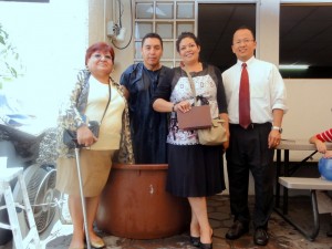 Bro. José Luis with his family