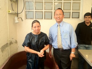 Sister Socorro's Baptism