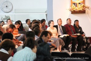 Listening during the Leadership Conference