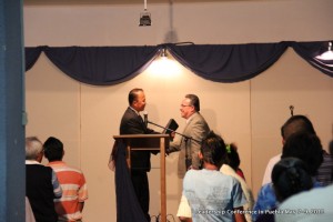 Presenting Pastor Ezequiel Salazar