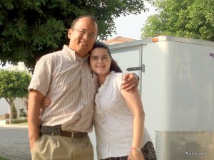 Me and the precious wife God gave me