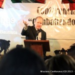 Philip Sloan preaching during our missions conference in Puebla, MEX