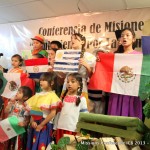 Kids singing a special during our missions conference
