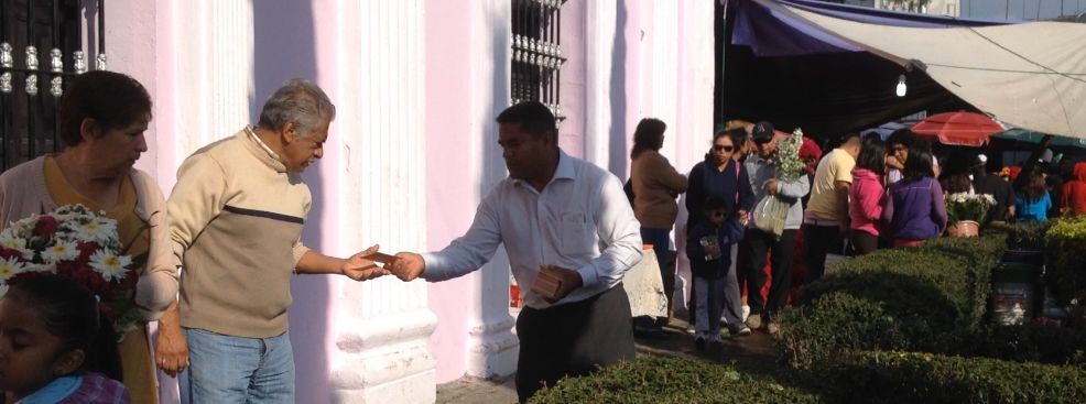 40,000 Gospel Tracts Given Out In One Day In Puebla