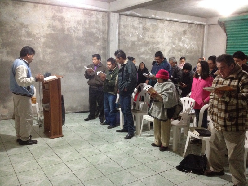 Church in Calnali, Hidalgo. Bro. Daniel Munoz is the Pastor.